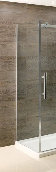 Eastbrook Vanguard 10mm Side Panel 900x2000 Chrome