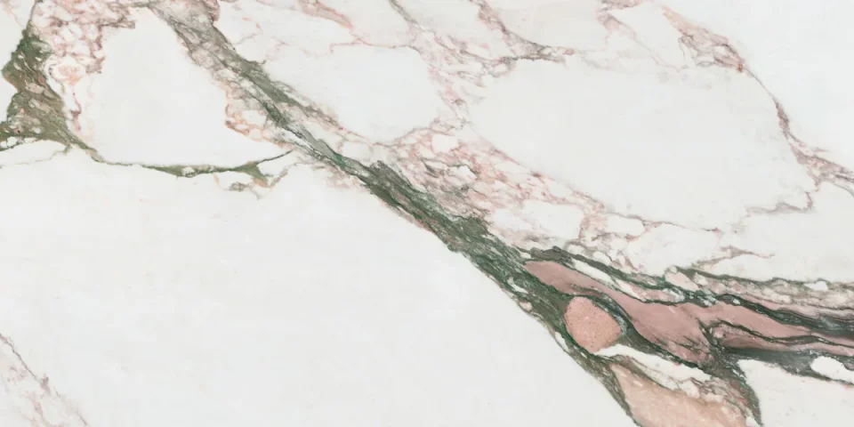 European Tiles Charmo Calacatta Pink 120 X 60cm Polished Wall & Floor Tile detail view - Image 6