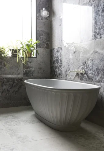 Bc Designs Casini Bath 1680 X 750 (no Waste) Powder Grey detail view - Image 2