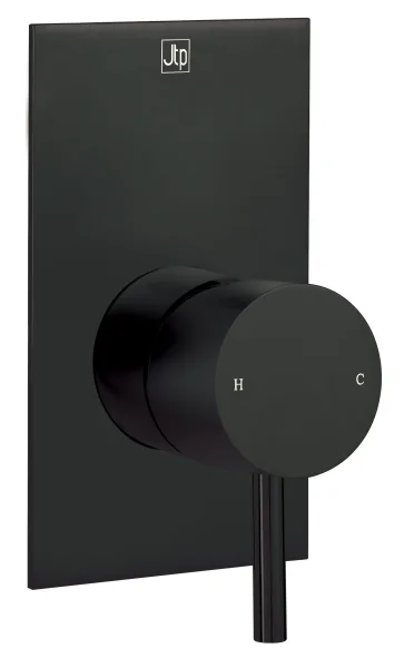 Just Taps Single Lever Manual Valve Matt Black