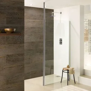 Eastbrook Valliant Round Pole Walk In 8mm 1200x1950 Chrome