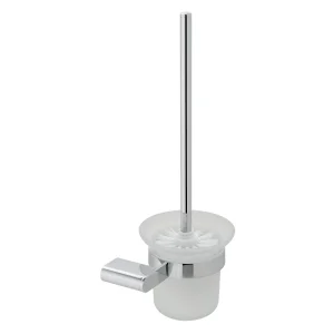 Vado Photon Toilet Brush And Holder Wall Mounted Chrome