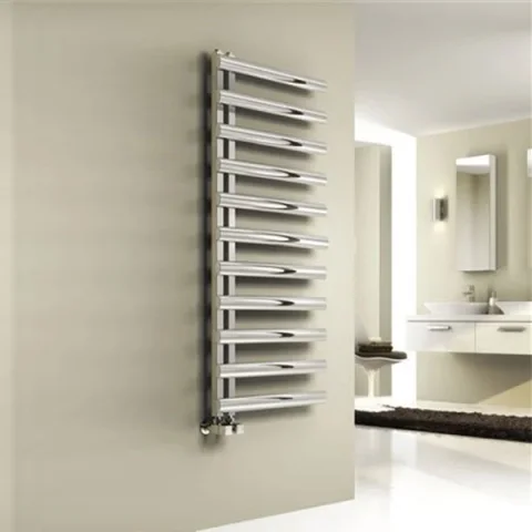 Reina Cavo 1230 X 500 Polished Stainless Steel Towel Rail detail view - Image 5