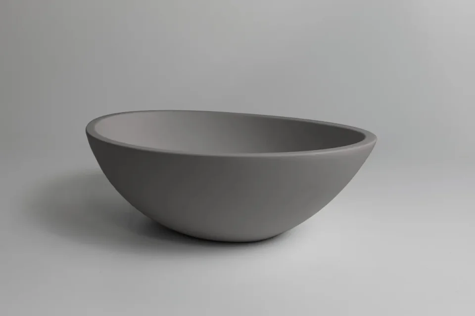 Bc Designs Tasse/gio Basin 575 X 145 Industrial Grey detail view - Image 2
