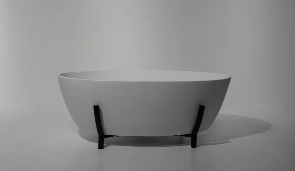 Bc Designs Essex Bath 1510 X 760 (no Waste) Matt White detail view - Image 3