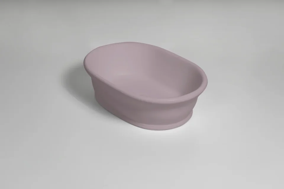 Bc Designs Bampton/aurelius Basin 535 X 390 Satin Rose product image - Image 1