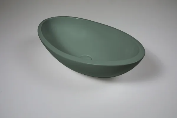 Bc Designs Kurv Basin 615 X 360 Khaki Green