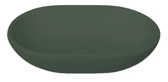Bc Designs Crea Basin 575 X 145 Khaki Green product image - Image 1