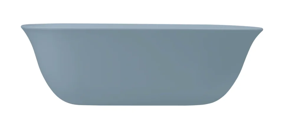 Bc Designs Omnia Bath 1615 X 760 (no Waste) Powder Grey product image - Image 1