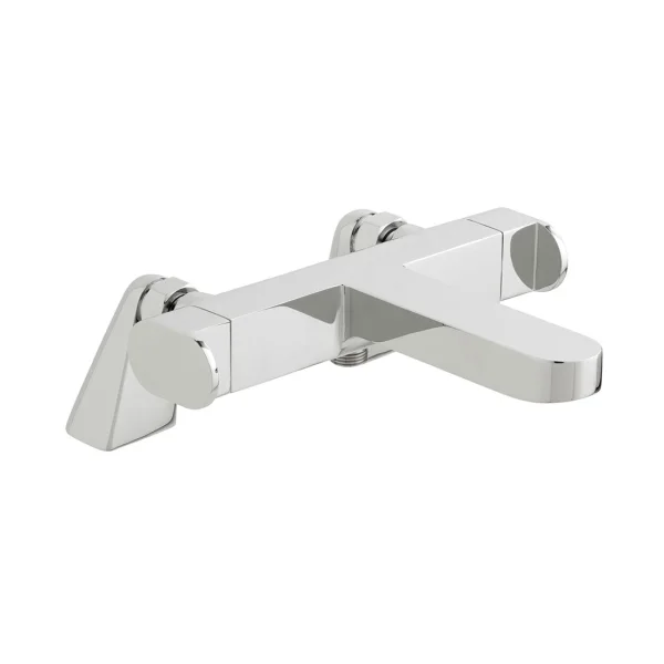 Vado Life Thermostatic Deck Mounted Bath Shower Mixer Chrome