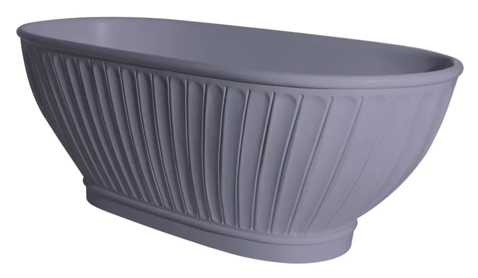 Bc Designs Casini Bath 1680 X 750 (no Waste) Satin Rose detail view - Image 3