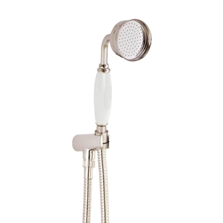Bc Designs Victrion Wall Mounted Handshower Set Nickel product image - Image 1
