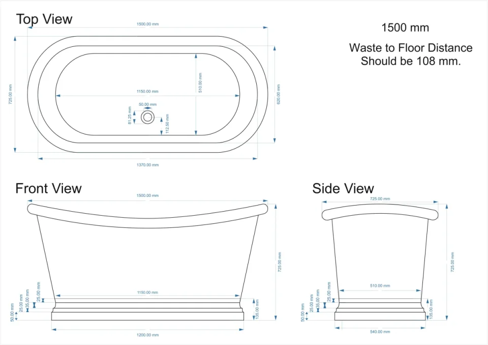Bc Designs 1500 Nickel Bath Nickel Inner Nickel detail view - Image 4