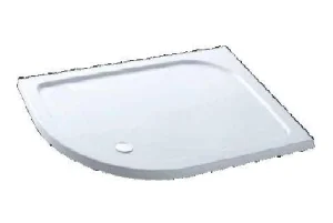 Eastbrook Volente 1400 X 800 Lh Offset Quad Abs Stone Resin White