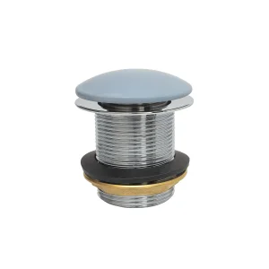 Bc Designs Push Down Bath Waste 60mm (unslotted) Powder Blue