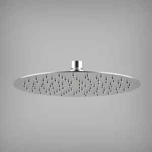 Ava Round 250mm Shower Head - Brushed Stainless Steel