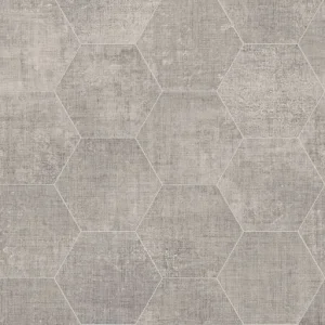 European Tiles Hextile Silver Hexagon Porcelain Rectified Tile