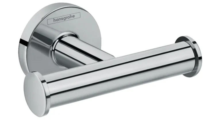 Hansgrohe Xx Logis Universal Double Hook Chrome Chrome product image - Image 1