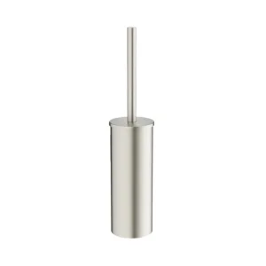 Crosswater Mpro Toilet Brush Set Stainless Steel Effect