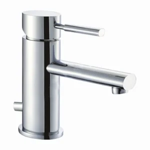 AVA Oval Monobloc Basin Mixer Tap Polished Chrome