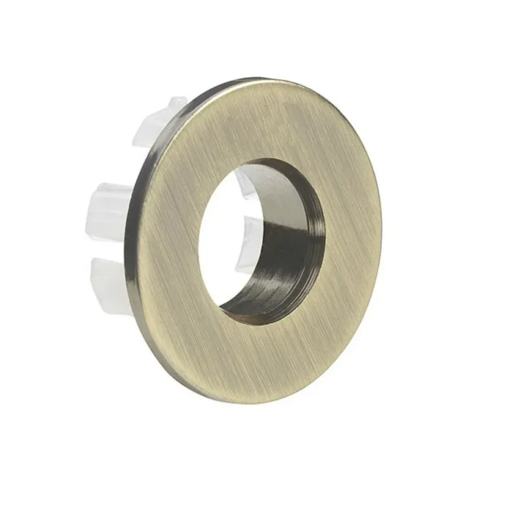 Crosswater Overflow Cover Brushed Brass product image - Image 1