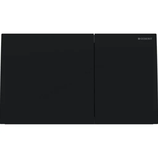 Geberit Sigma70 Square Flush Plate For Dual Flush - Stainless Steel - Matt Black product image - Image 1