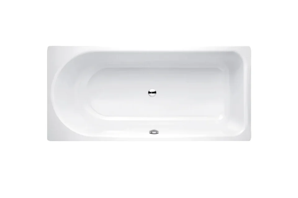 Bette Ocean 1700 750mm Foot End Rightoverflow Front White detail view - Image 2