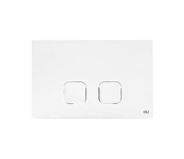 Oli Plain Dual Control Plate White Mechanical TD