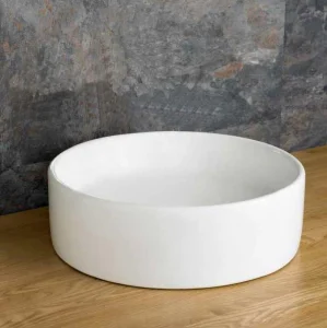 Deca Salvador 350mm Countertop Basin with No Tap Hole White
