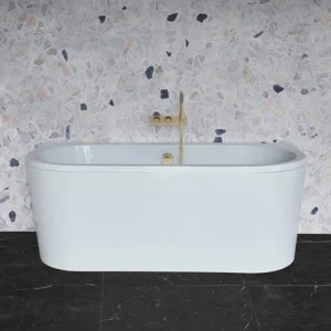 Crosswater Serene Freestanding Bath White (Excluding M4BCW Surround)