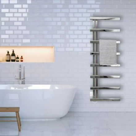 Jis Goodwood 1010 1010 X 500mm Radiator For Central Heating Satin Stainless Steel detail view - Image 3