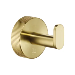 Just Taps Evo Robe Hook Brushed Brass