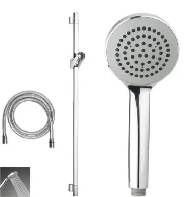 Crosswater Wisp Single Function Head Chrome detail view - Image 2