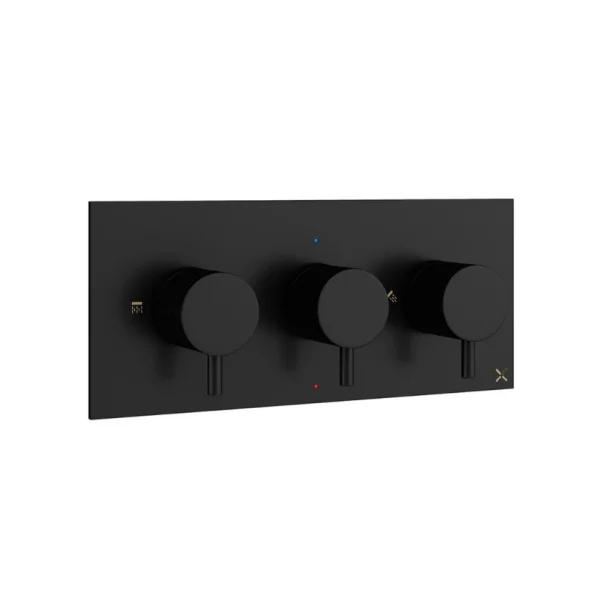 Crosswater Mpro 3 Handle Trimset (must Be Paired With Wlbp2001r+) Matt Black