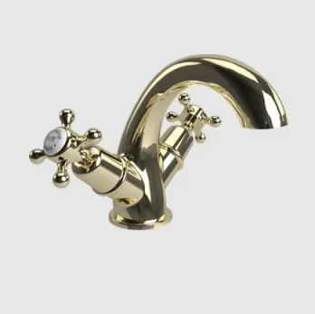 Burlington Claremont T27 Mono Basin Mixer Gold