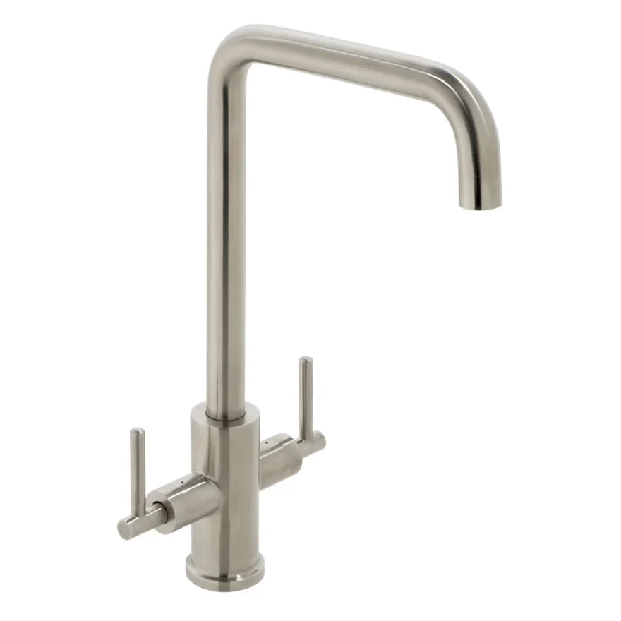 Vado Spirit Mono Kitchen Mixer Deck Mounted Stainless Steel product image - Image 1