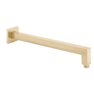Vado Individual Easy Fit Square Shower Arm Brushed Gold