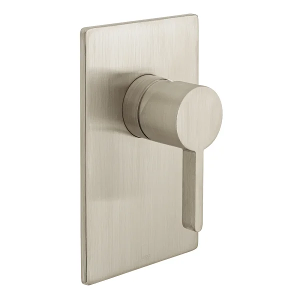 Vado Individual Edit 1 Outlet Concealed Single Lever Manual Valve Brushed Nickel