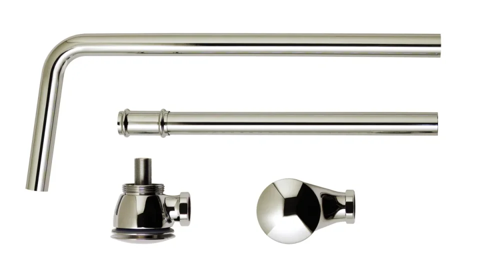 Bc Designs Push Down Exposed Bath Waste Nickel product image - Image 1