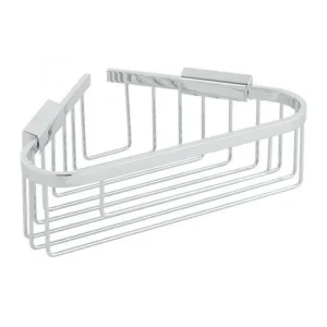 Vado Basket Large Triangular Corner Wall Mounted Chrome
