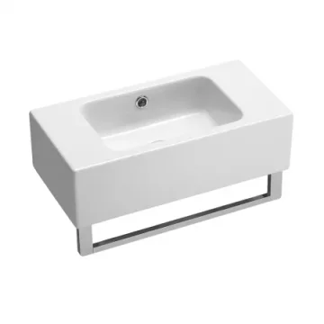 Saneux Jones Chrome Towel Rail product image - Image 1