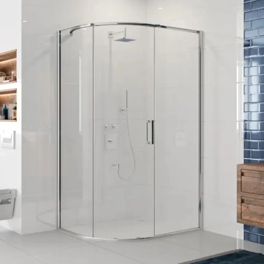 Merlyn Arysto 8 Arysto Eight 1 Door Offset Quadrant Right 1200 X 800mm product image - Image 1