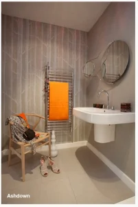 Jis Ashdown 300 1250 X 300mm Radiator For Central Heating Polished Stainless Steel