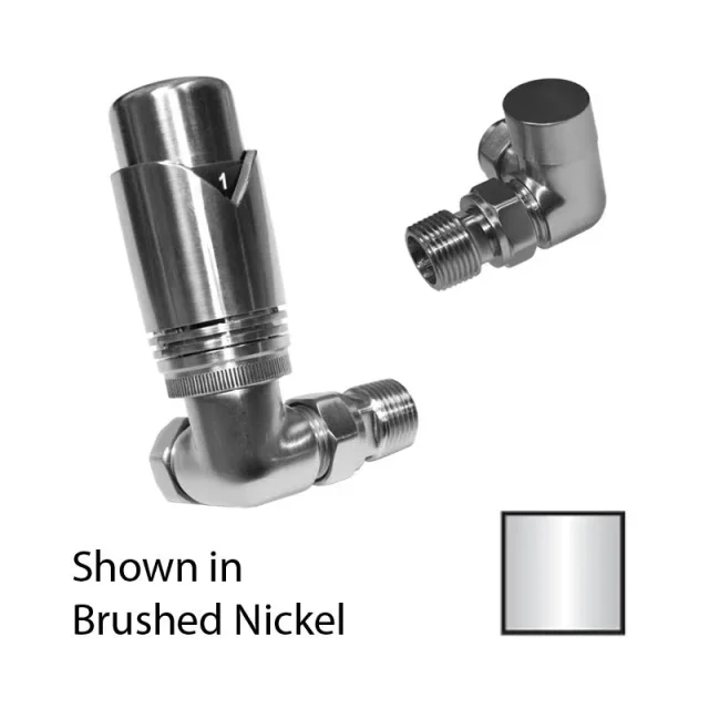 Abacus Ultima Corner Trv8 Valve Set Chrome product image - Image 2