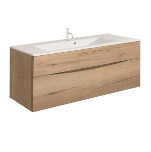 Crosswater Glide Ii 2 Drawer Basin Unit 1000 Windsor Oak