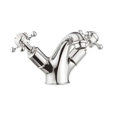Crosswater Belgravia Crosshead Luxury Mono Mixer No Waste Deck Mounted Chrome