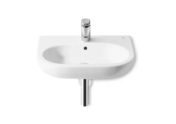 Roca Meridian-n Wall Hung Basin 600 X 460mm - 1 Taphole product image - Image 1