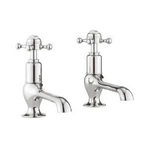 Crosswater Belgravia Crosshead Long Nose Basin Tap No Waste Deck Mounted Chrome