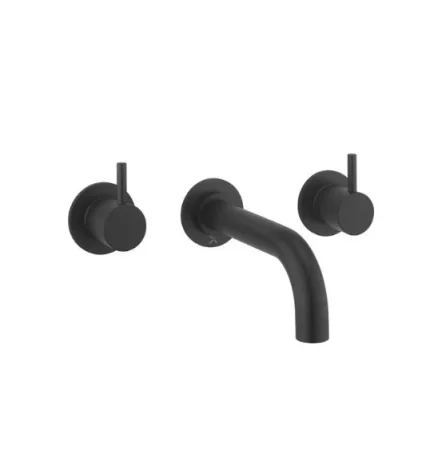 Crosswater Mpro Bath 3h Filler Wall Mounted Matt Black