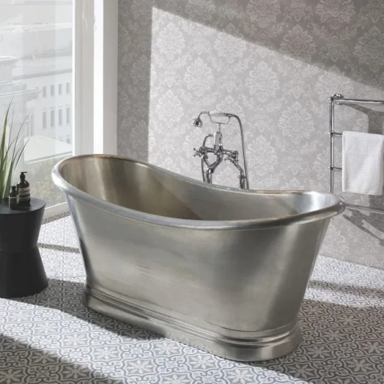Bc Designs 1700 Tin Bath With Tin Inner Tin detail view - Image 2